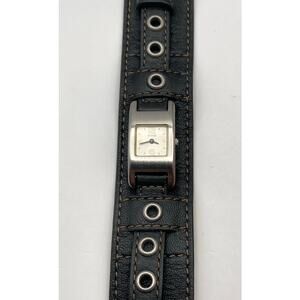 VTG Guess Womens Watch 19mm Leather Strap Adjustable Band - New Battery